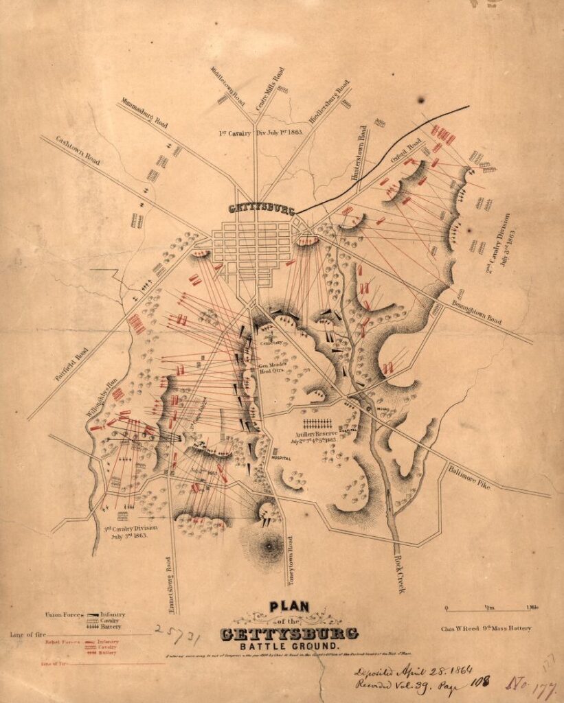 Gettysburg Map